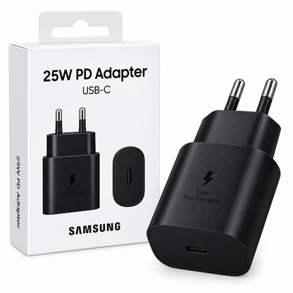 Samsung 25 W USB-C PD Fast Charger – Super Fast Charging Adapter