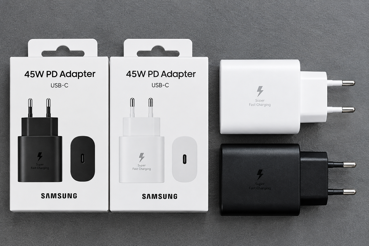 Samsung 45W USB-C PD Fast Charger – Super Fast Charging Adapter