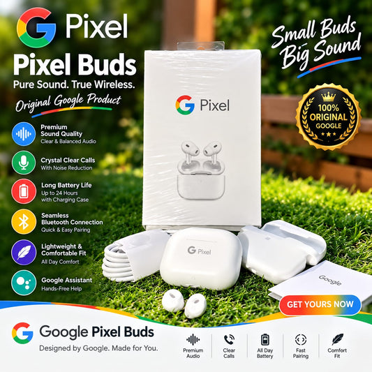 Google Pixel Buds Pro 2 – Premium Wireless Earbuds Clear sound with Charging Case
